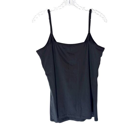 Pact Black Built-in Shelf Bra Camisole Tank Top Basic Closet Staple Size XL - Picture 9 of 11